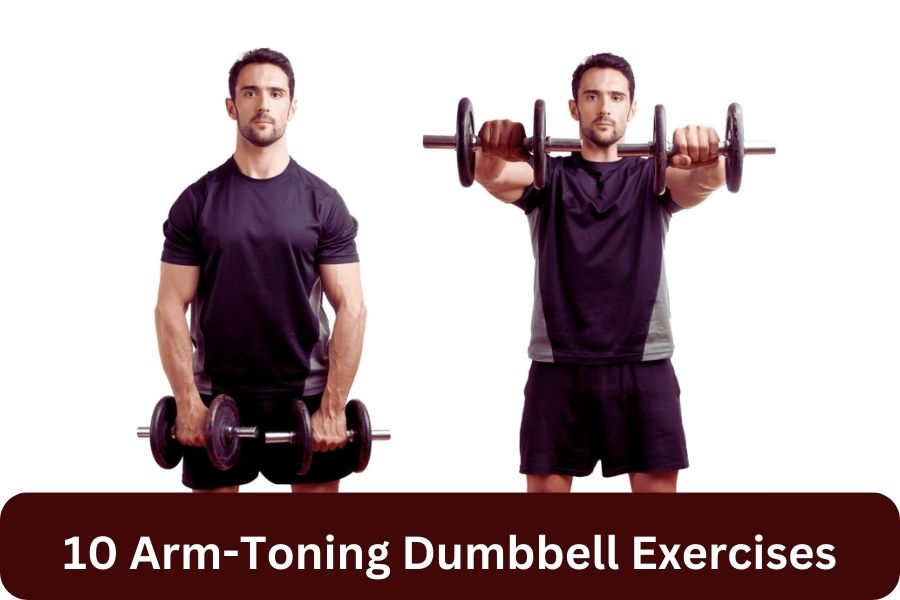 Dumbbell front raise